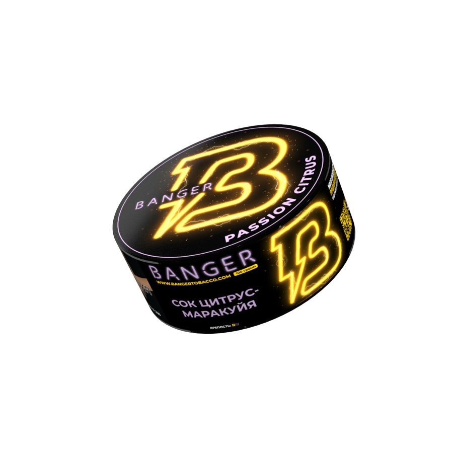 Banger Passion Citrus (Сок цитрус-маракуйя), 100 гр