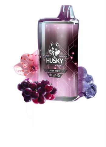 HUSKY CYBER 8000 PinkTree / Виноград, сакура, лёд