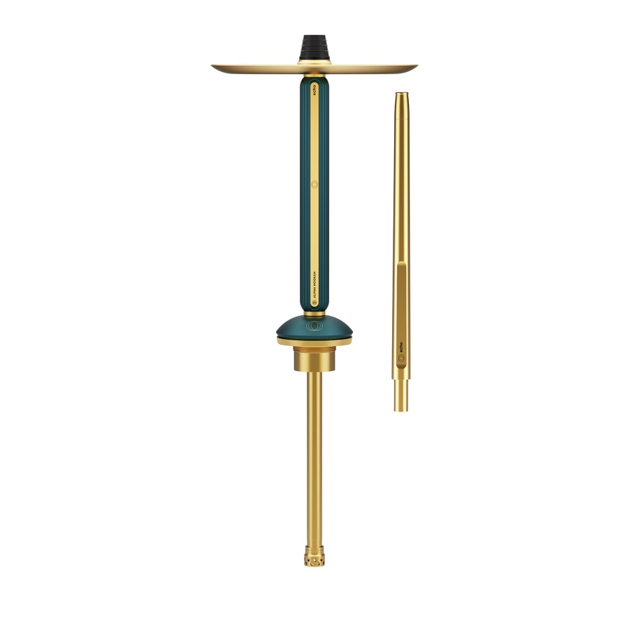 Кальян ALPHA HOOKAH - ECHO  GOLD Emerald Green