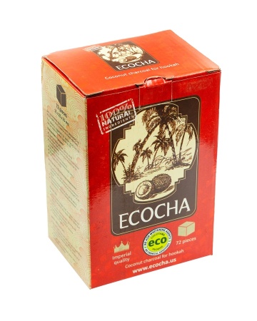 Уголь Ecocha 72 (25х25х25)