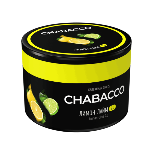 Chabacco Medium Lemon-Lime 2.0 (Лимон-Лайм), 40 гр