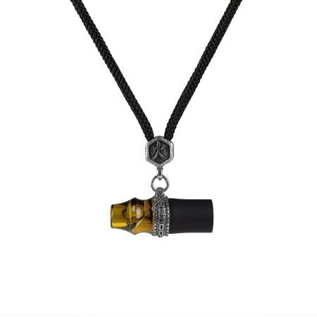 Мундштук Индивидуальный/персональный Japona Samurai Mini Cord Yellow
