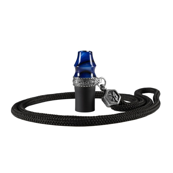 Мундштук Индивидуальный/персональный Japona Samurai Mini Cord Blue