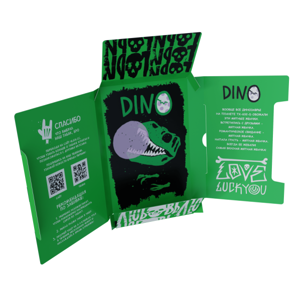 Хулиган Хард - Мятная жвачка (DINO), 25 гр