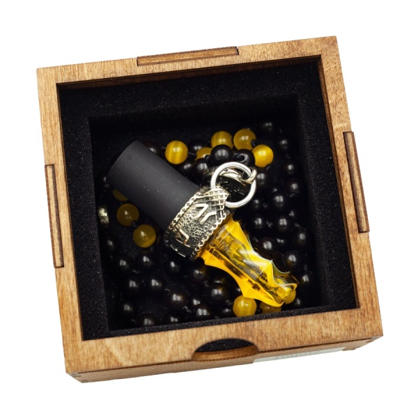 Мундштук Индивидуальный/персональный Japona Samurai Beads Yellow