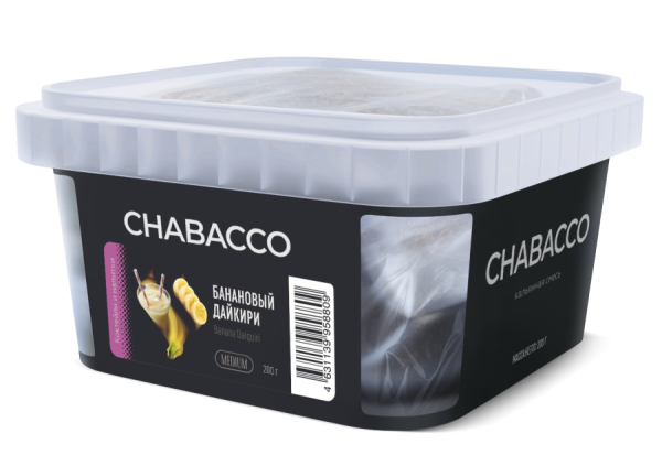 Chabacco Medium Banana Daiquiri (Банановый Дайкири), 200 гр