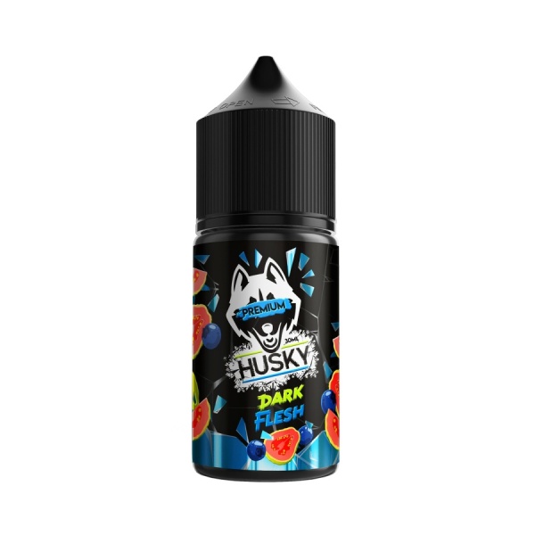 HUSKY Premium SALT Dark Flesh / Cмесь черники, гуавы и льда, 20 - 30мл