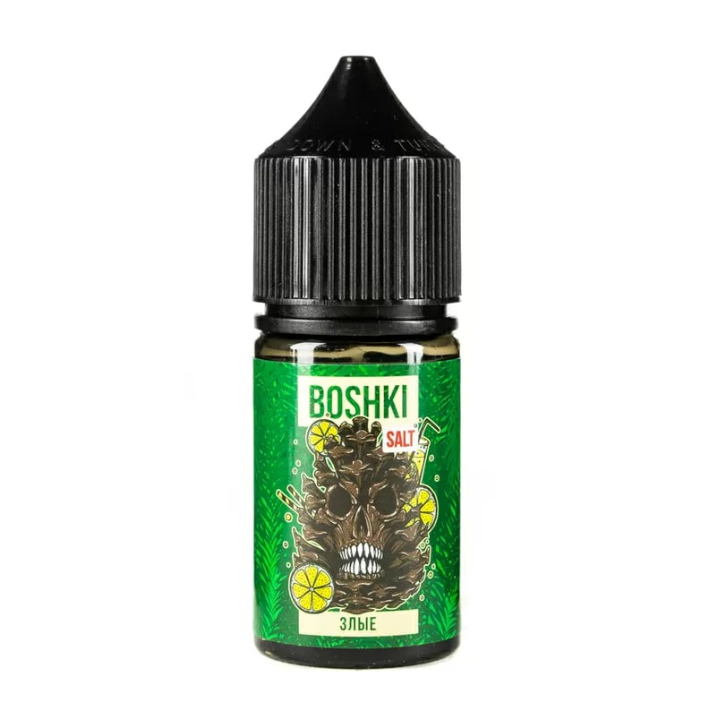 BOSHKI SALT Strong Злые / Яркий хвойный лимонад со смородиновым соком, 20 - 30мл