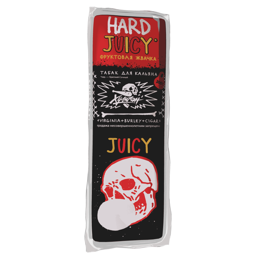 HLGN Hard - Juicy (Фруктовая жвачка), 200 гр