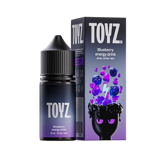 Toyz Salt 30мл, Blueberry Energy Drink (черничный энергетик)