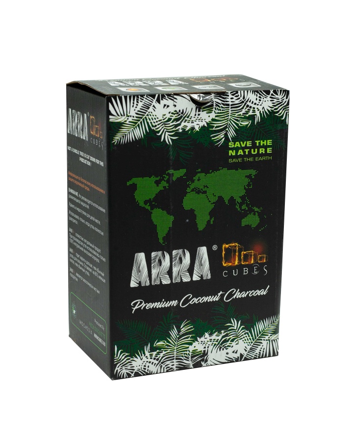 Уголь ARRA 72 (25х25х25)