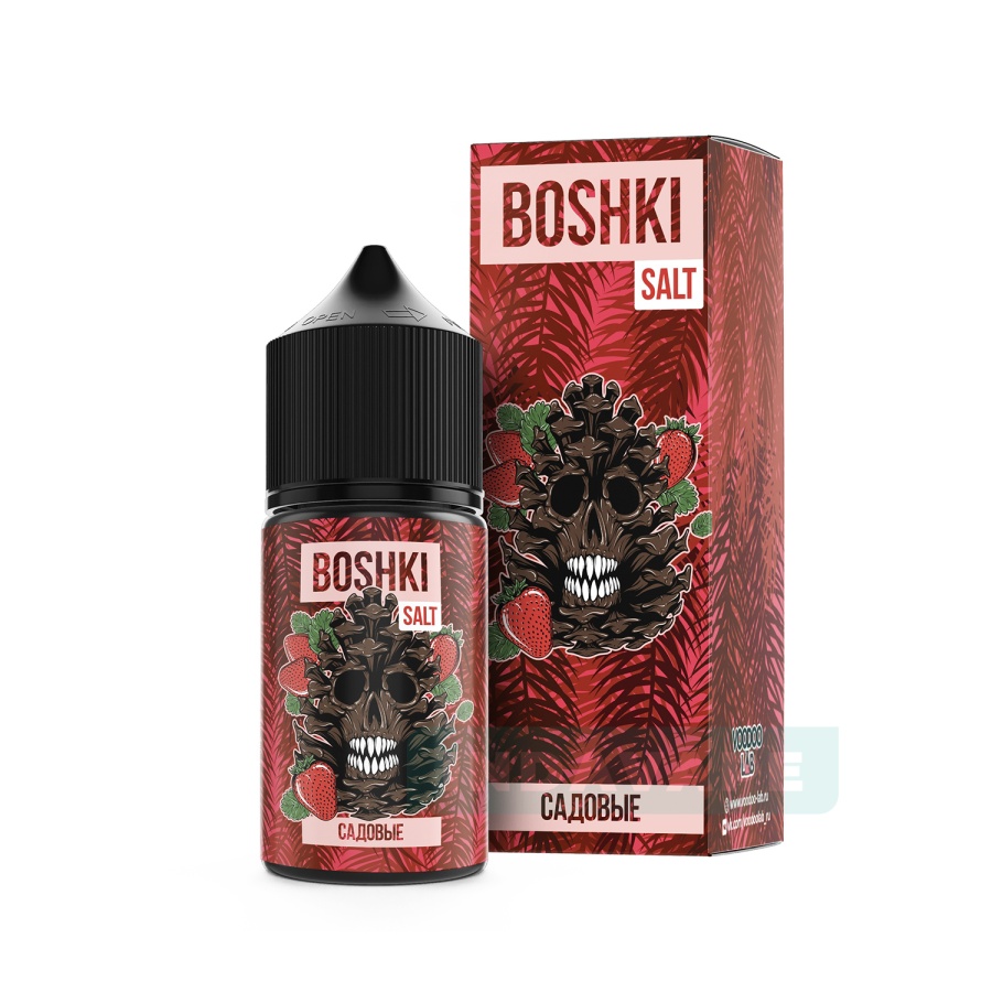 BOSHKI SALT Садовые / Хвоя с садовой клубникой, 20 - 30мл