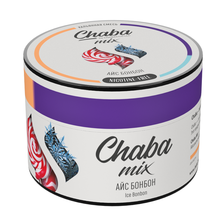 Chaba Mix Ice Bonbon (Айс Бонбон) Nicotine Free 50 гр