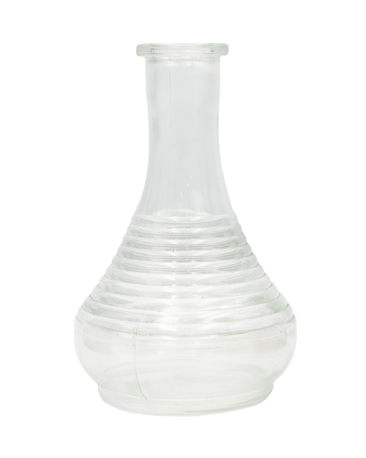 Колба Капля ребристая Прозрачная
