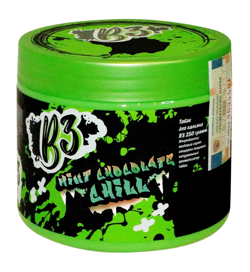 B3 Mint Chocolate Chill (Шоколад с Мятой), 250 гр