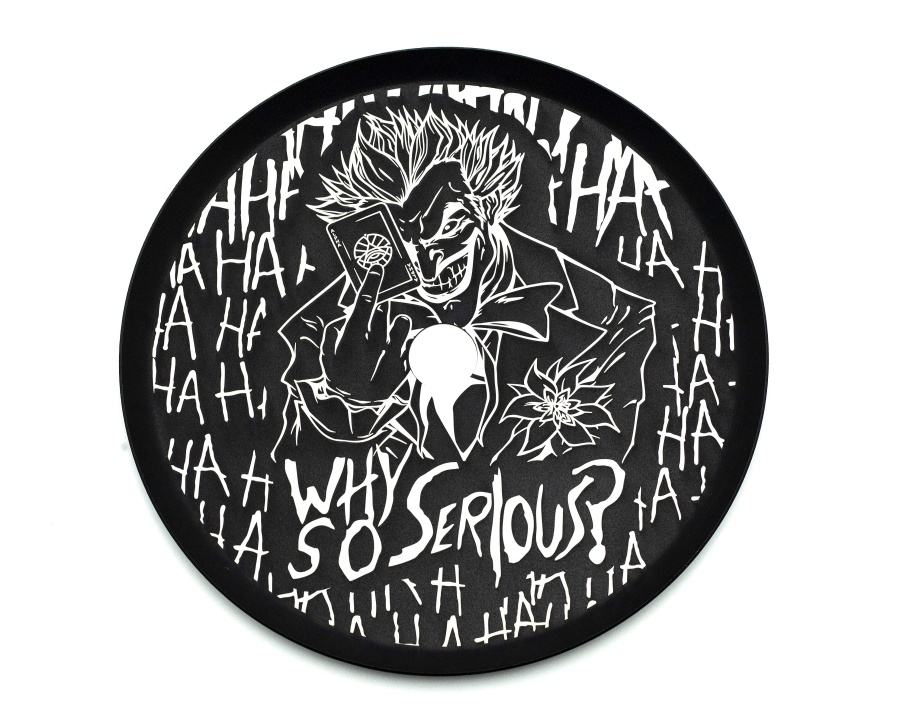 Дизайнерское блюдце плоское Alpha Hookah 17