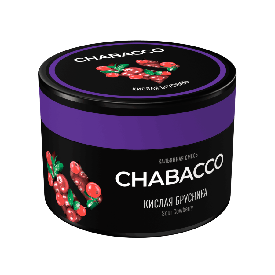 Chabacco Medium Sour Cowberry (Кислая брусника), 40 гр