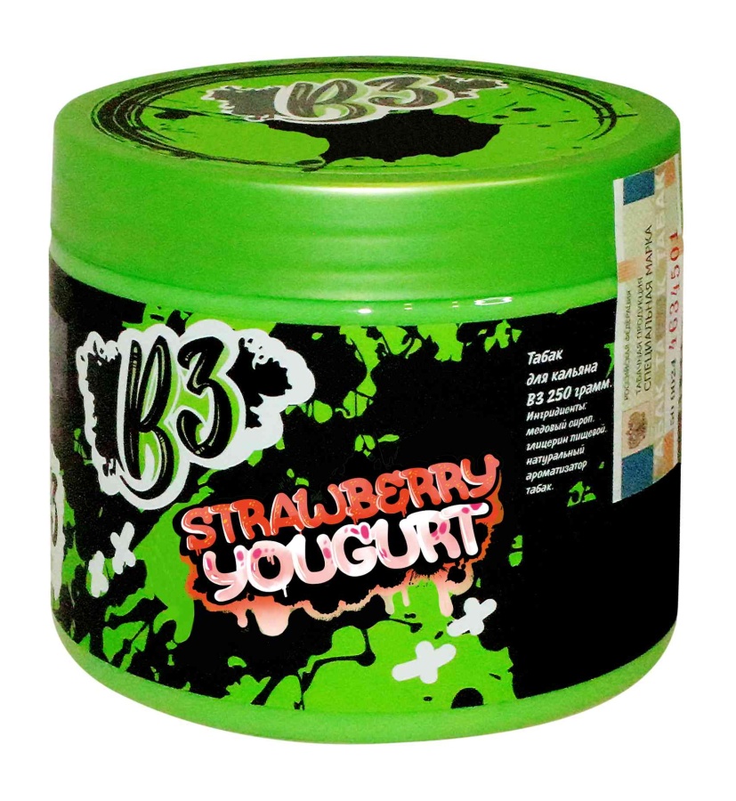 B3 Strawberry Yougurt (Клубничный Йогурт), 250 гр