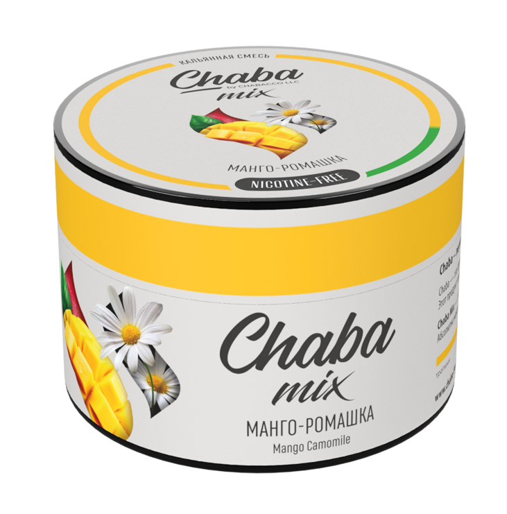 Chaba Mix Mango Chamomile (Манго-ромашка) Nicotine Free 50 гр