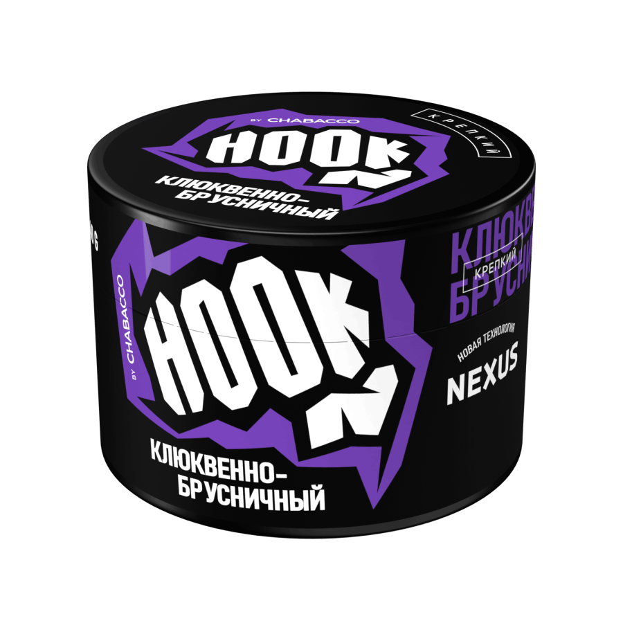 Hook 40 гр, Клюквенно-брусничный 