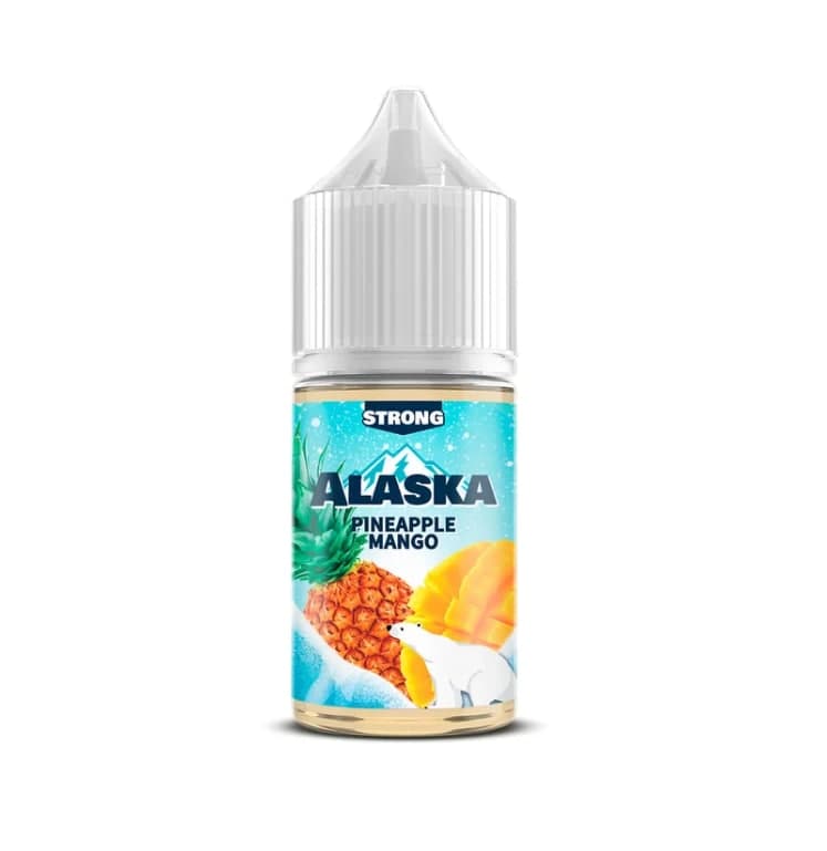 Alaska SALT STRONG Pineapple Mango / Морозный тропический вихрь из ананаса и манго, 20 - 30мл
