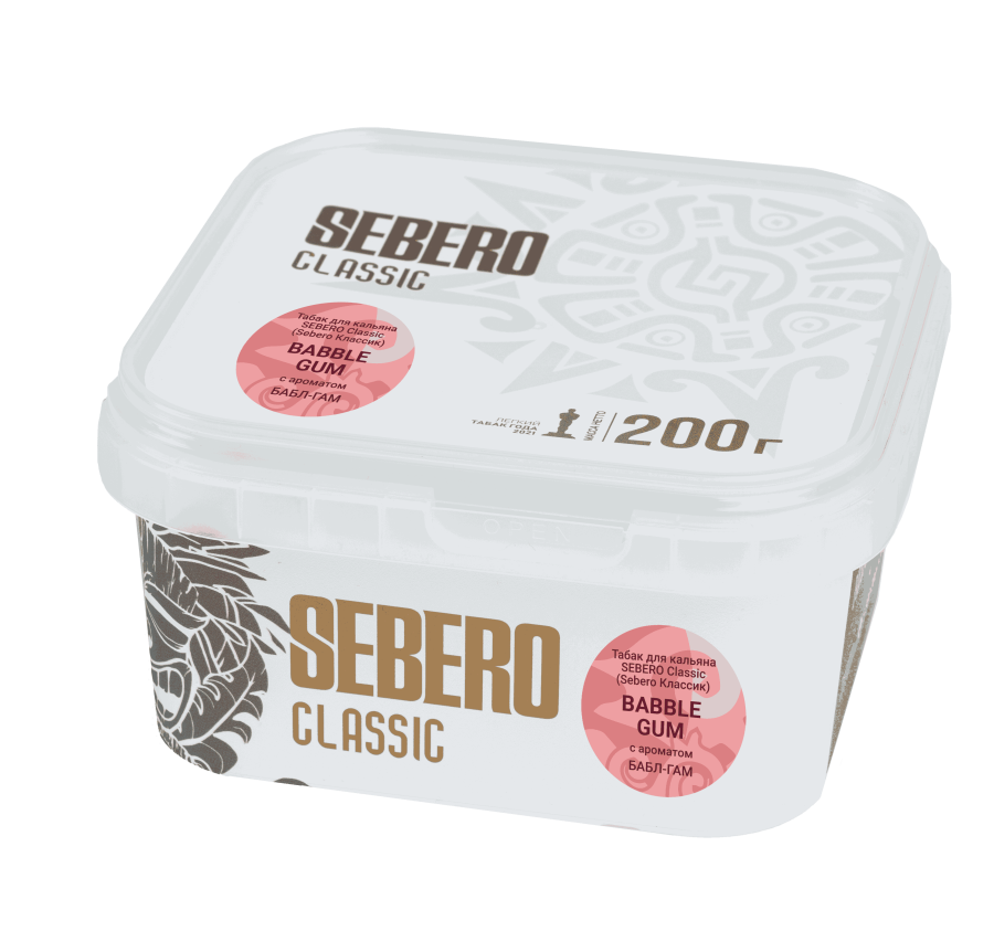 Sebero с ароматом Бабл-гам (Bubble Gum), 200 гр