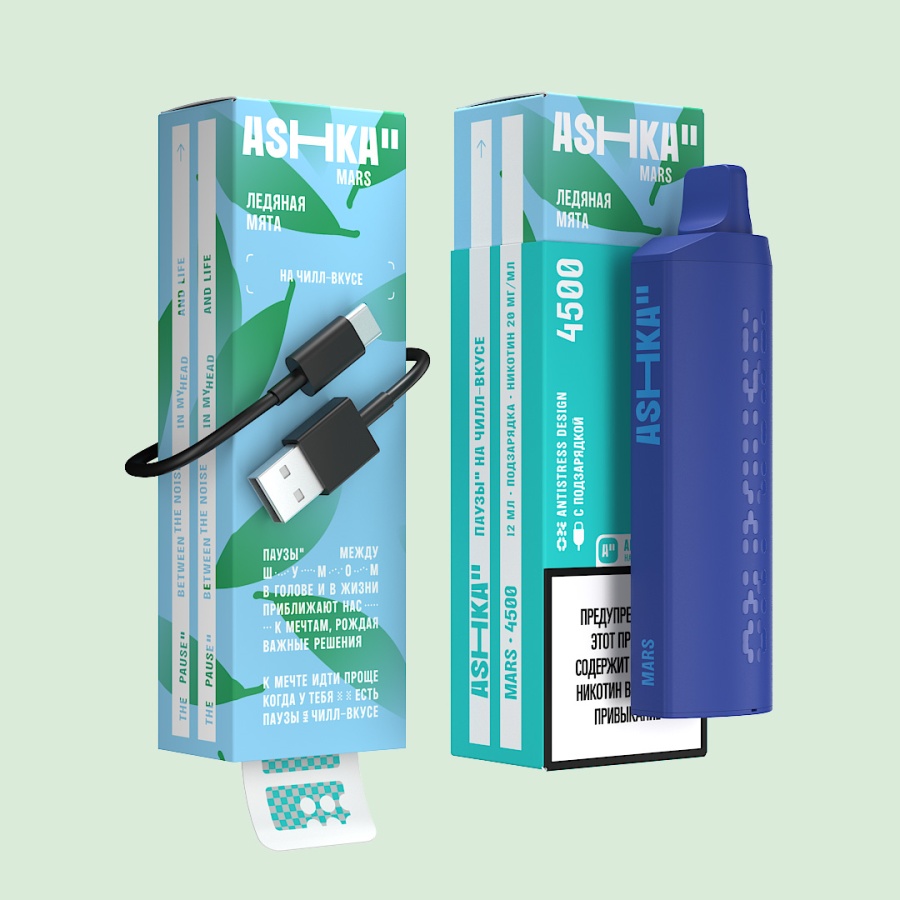 ASHKA MARS 4500 Ледяная мята