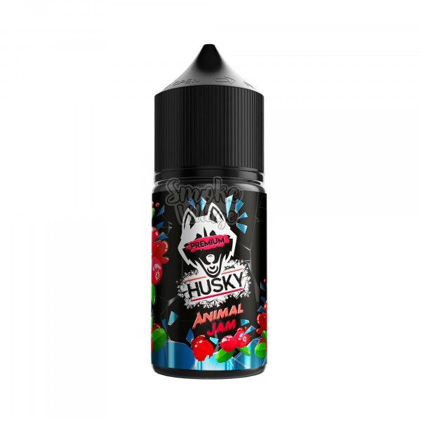 HUSKY Premium STRONG Animal Jam / Лесные ягоды, малиновый джем и лед, 20 - 30мл