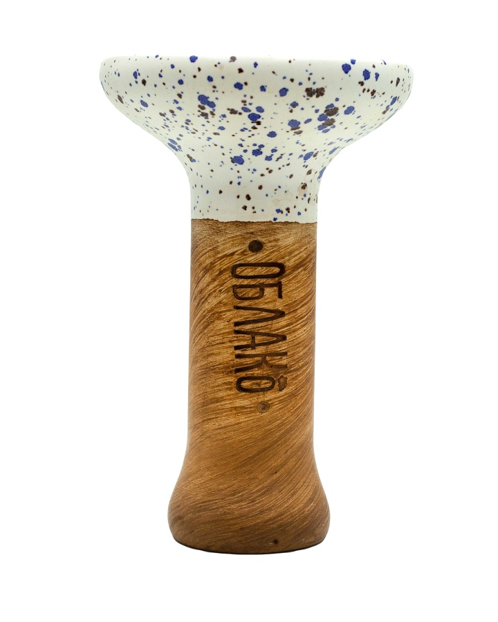 Чаша Облако Glaze Phunnel M - Белый в точку