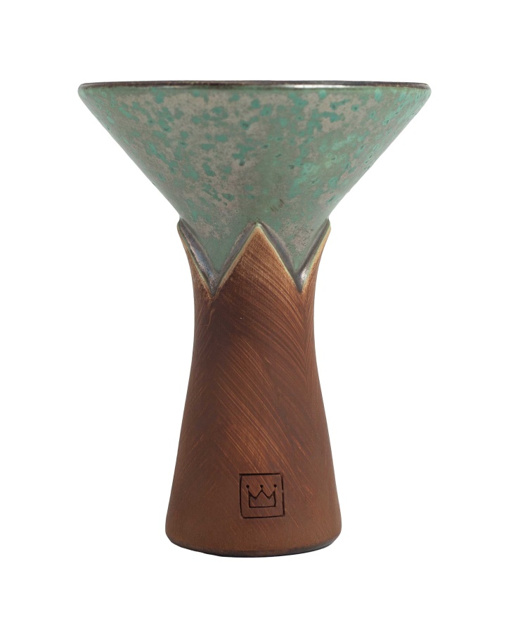 Чаша BigMaks KING color Малахит на бронзе 