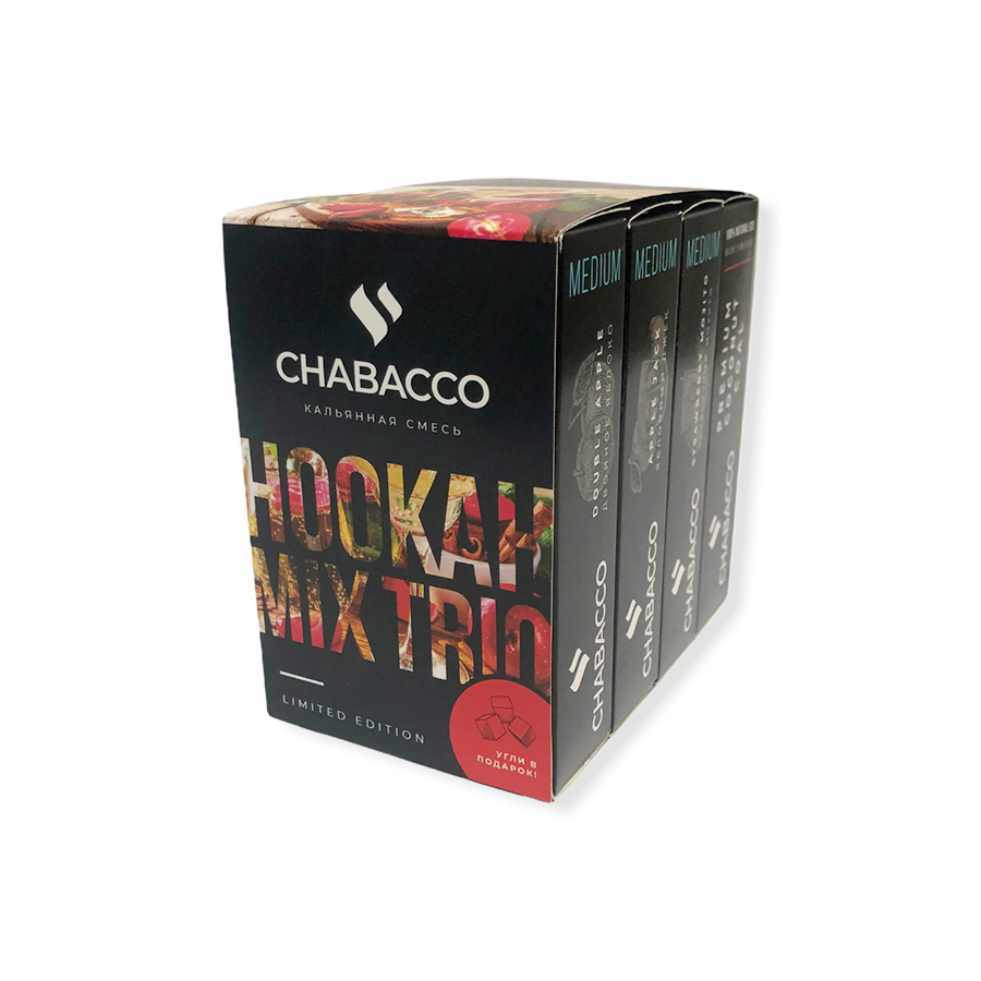 Chabacco Hookah Mix Trio - Запретный Плод