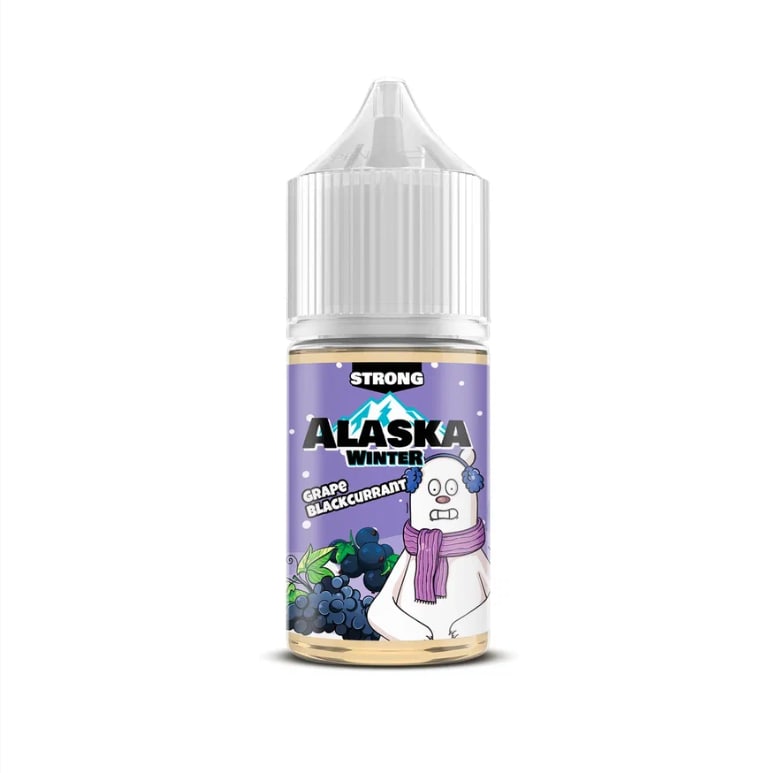Alaska Winter Strong Grape Blackcurrant (Виноград, черная смородина) 30мл