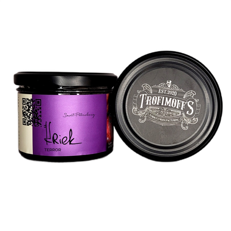 Табак для кальяна "Trofimoff"s" terror Kriek (Бельгийская вишня-черешня), 125гр