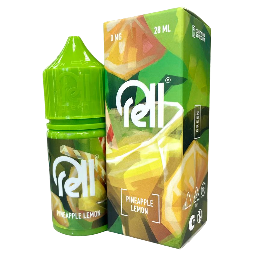 RELL GREEN Pineapple lemon (28мл, 0мг/см3)