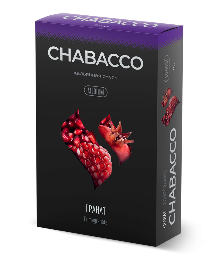 Chabacco Medium Pomegranate (Гранат) Б, 50 гр
