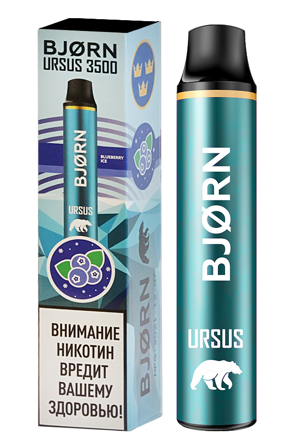BJORN URSUS 3500 1.8% SE Blueberry Ice