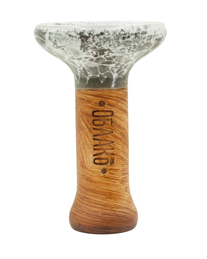 Чаша Облако Glaze Phunnel M - Серо-белый мрамор