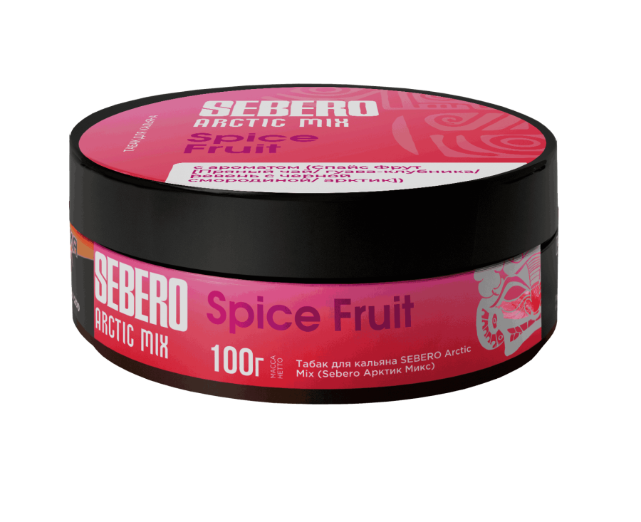 Sebero Arctic Mix Spice Fruit (Пряный чай,гуава-клубника,ревень-смородина,арктик), 100 гр