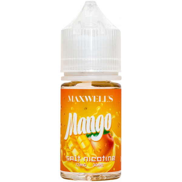 Жидкость Maxwells Salt MANGO / Тропическое манго 30 мл