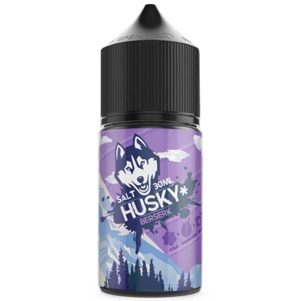 Husky Salt Strong 30 мл Berserk 20 (Сбор самых сочных лесных ягод с кубиками льда)