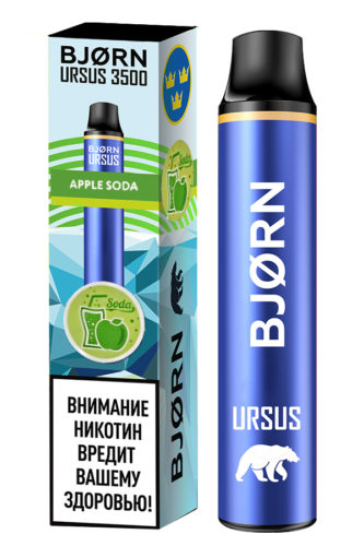 BJORN URSUS 3500 1.8% SE Apple Soda