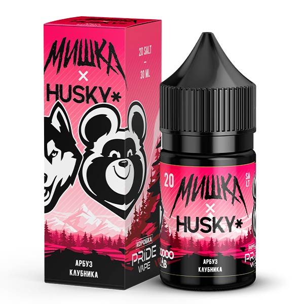 Жидкость МИШКА HUSKY 20мг Арбуз-Клубника 30 мл