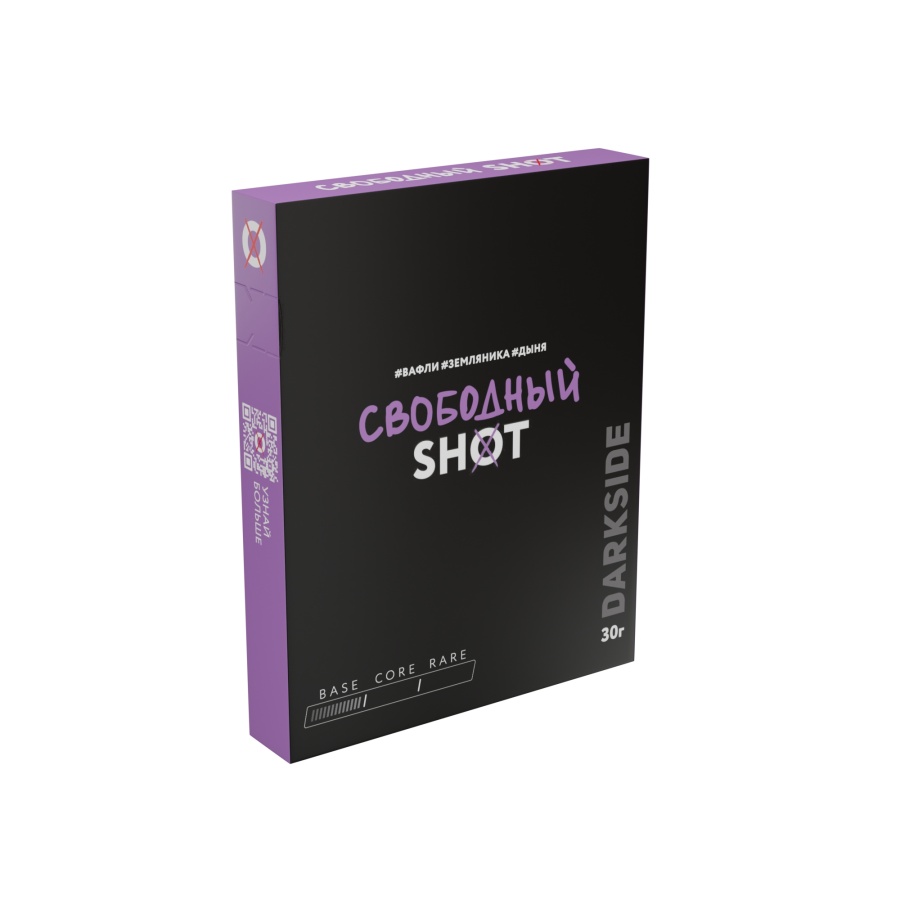 Darkside Shot Свободный (30 гр) - вафли, земляника, дыня
