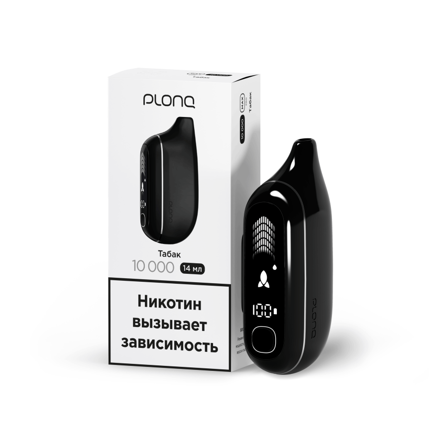 Plonq MAX PRO (до 10 000 затяжек) вкус Табак