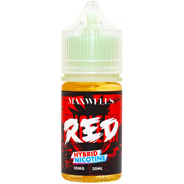 Жидкость Maxwells HYBRID RED / Ядерная клубника 30 мл