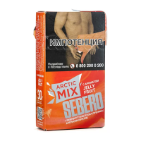 Sebero Arctic Mix Jelly Fruit (Грейпфрут, бабл-гам, клубника, апельсин, арктик), 30 гр
