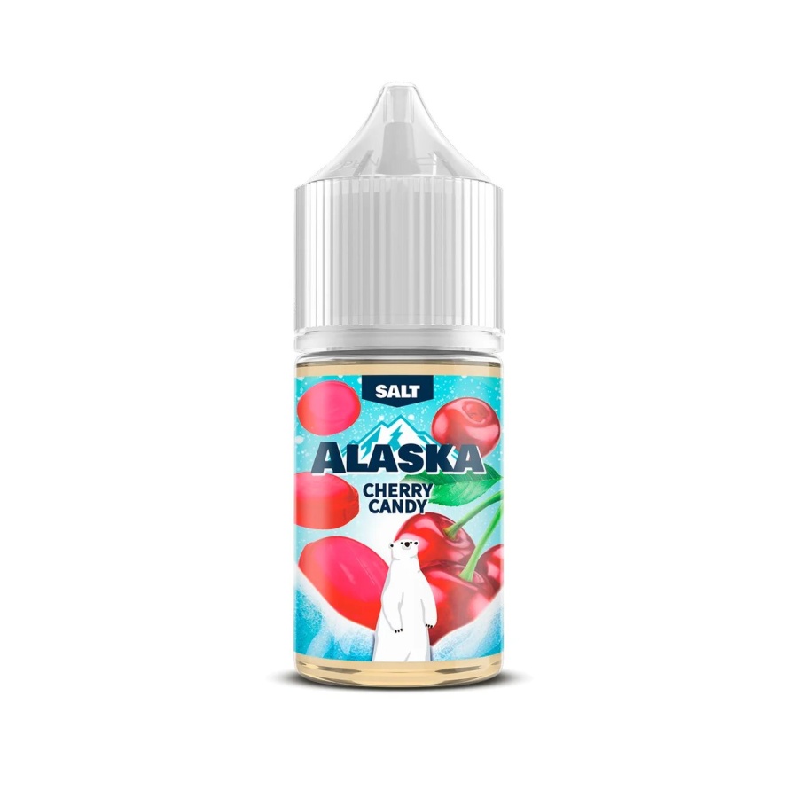Alaska SALT Cherry Candy / Леденящий вишнево-ментоловый леденец, 20 - 30мл