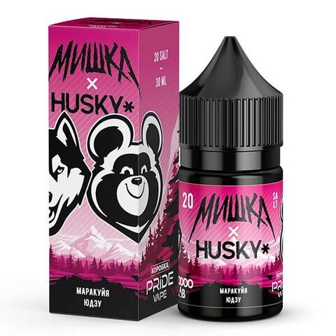 Жидкость МИШКА HUSKY 20мг Маракуйя-Юдзу 30 мл