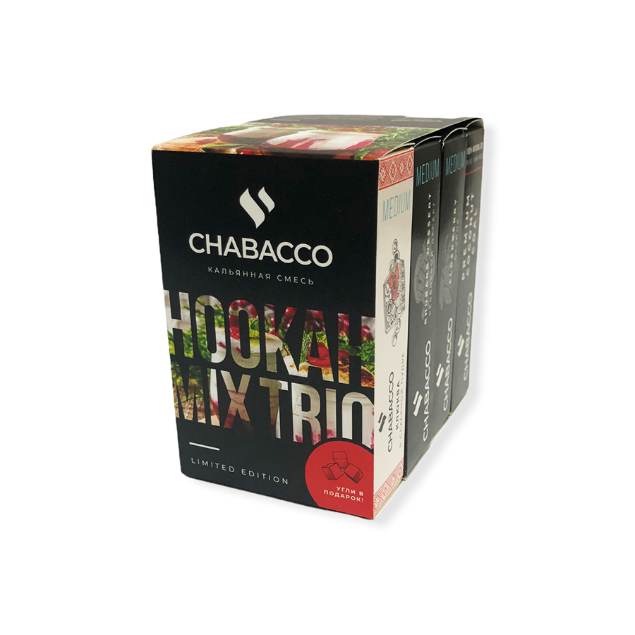 Chabacco Hookah Mix Trio - Клюквенное Парфэ