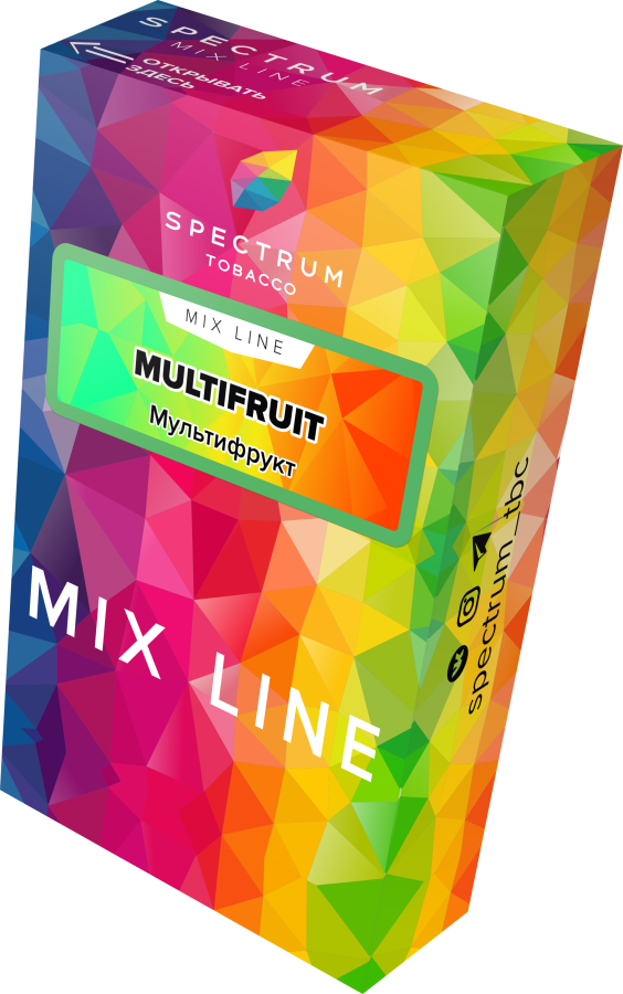 Spectrum Mix Line Multifruit (Мультифрукт), 40 гр